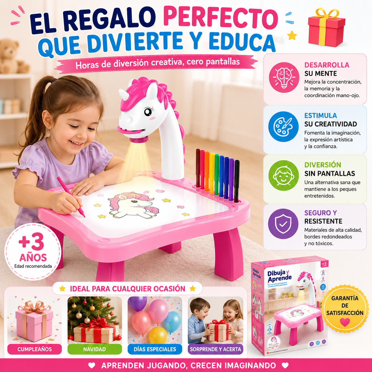 Mesa Creativa Infantil™