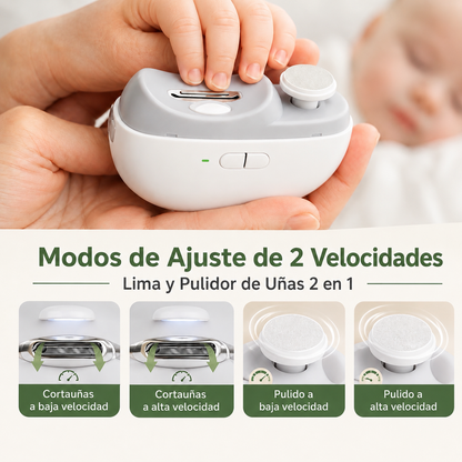 Cortaúñas y Pulidor Eléctrico 3 en 1™